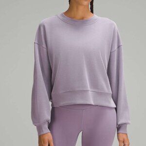 LULULEMON SOFTSTREME CROPPED CREWNECK SWEATER